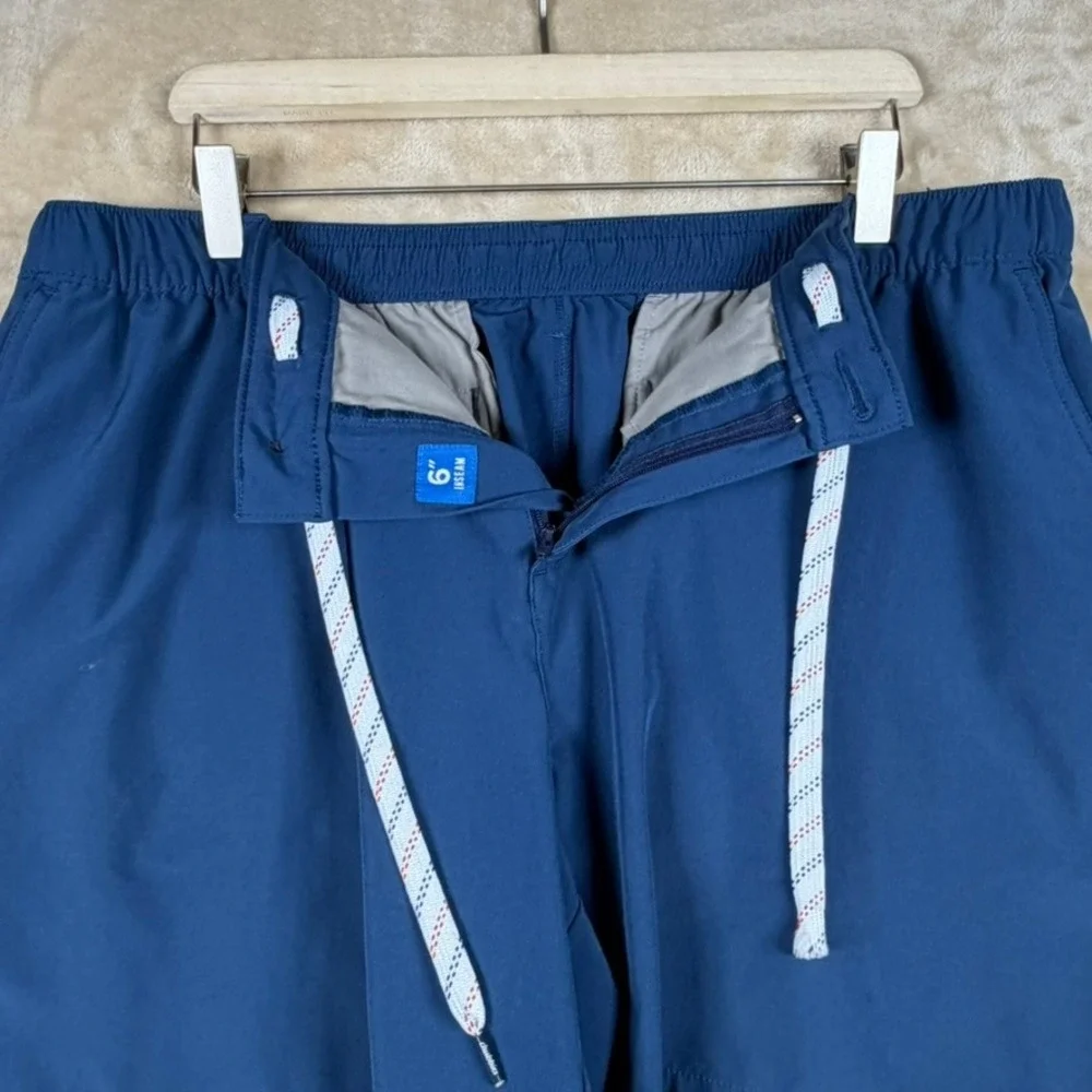 Chubbies Everywear Shorts Mens XXL Navy Blue 6 Inch Inseam Stretch Athleisure
